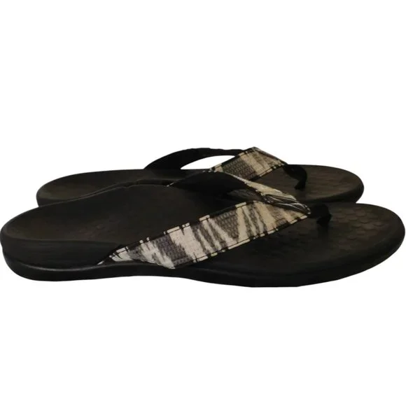 Vionic | Shoes | Vionic Tide Sq Pearlescent Sequin Flip Flop  display picture 1